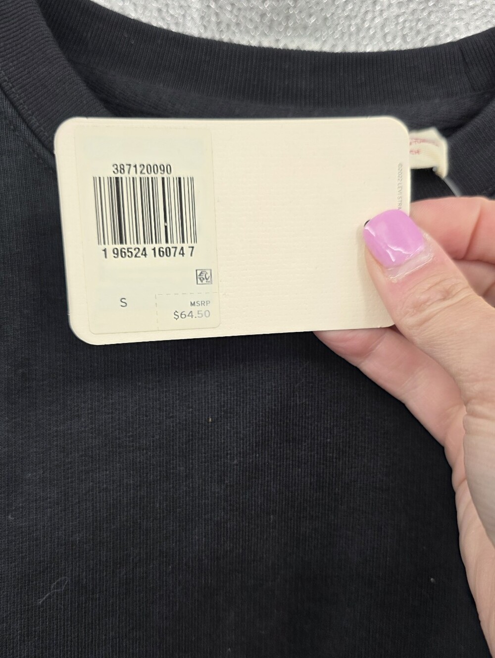 Mew Men's Levi Team Spirits Sweatshirt Small - Picture 4 of 8